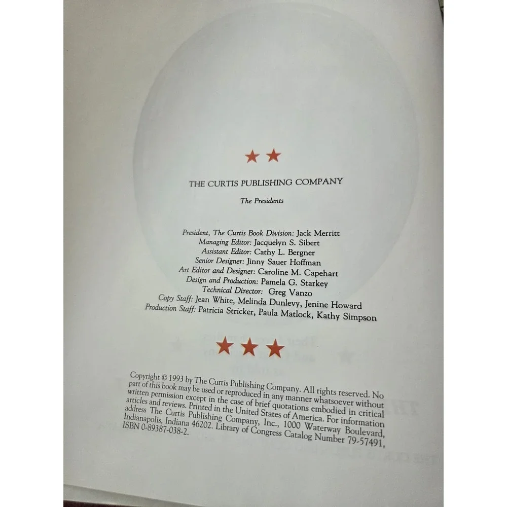 The Presidents Funk & Wagnalls Special Edition 1993 US History Reference (16-7)